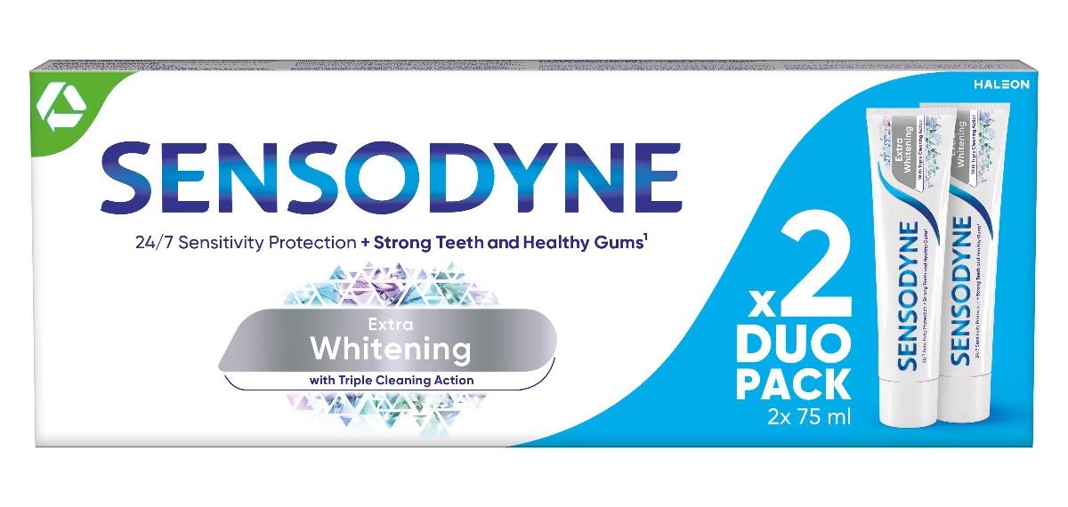 Sensodyne Extra White, 75 ml Globus