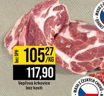 Vepřová krkovice bez kosti 1kg