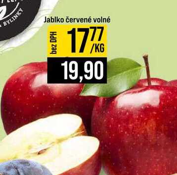 Jablko červené volné 1kg