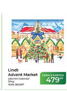 Lindt Advent Market adventní kalendář 304g
