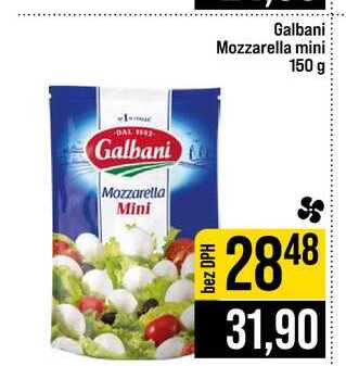 Galbani Mozzarella mini 150 g 