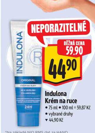 Indulona Krém na ruce  75 ml Albert