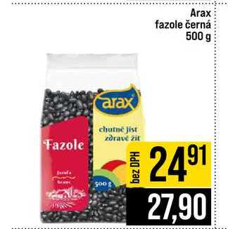 Arax fazole černá 500 g