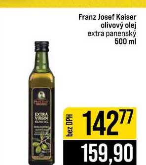 Franz Josef Kaiser olivový olej extra panenský 500 ml 
