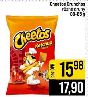 Cheetos Crunchos různé druhy 80-85 g