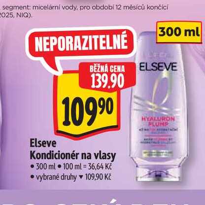 Elseve Kondicionér na vlasy 300 ml