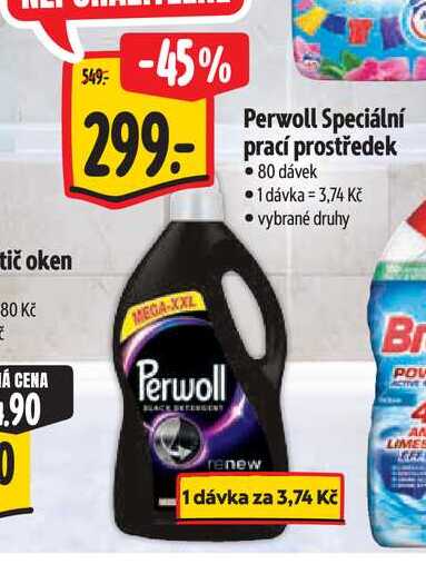 Perwoll Perwoll Speciální prací prostředek 80 dávek Albert