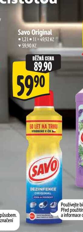 Savo Original  1,2 l Albert