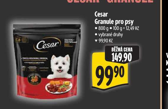 Cesar Granule pro psy 800 g