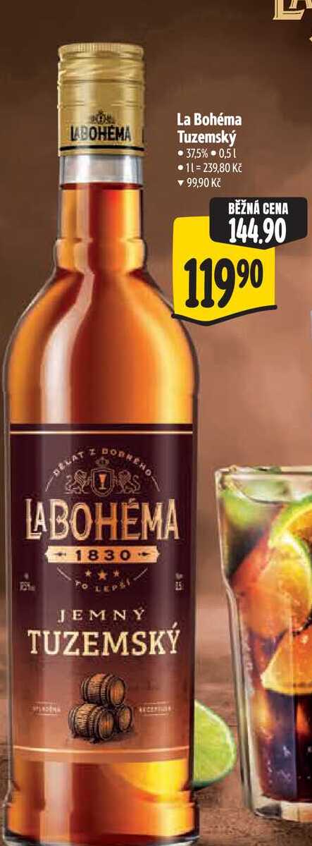 La Bohéma Tuzemský 37,5% 0,51
