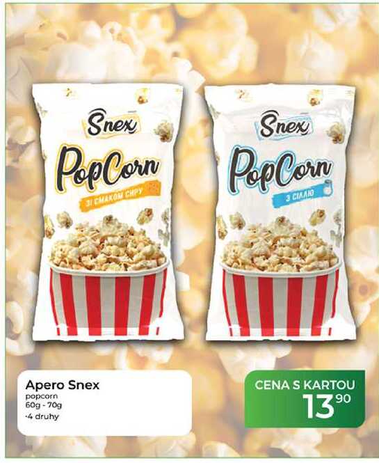Apero Snex popcorn 60g-70g