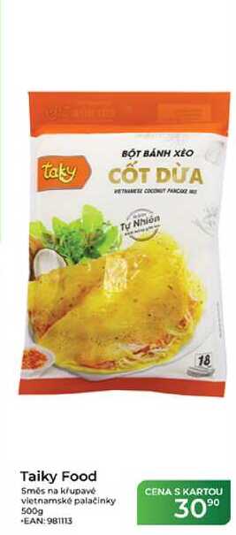 Taiky Food Směs na křupavé vietnamské palačinky 500g