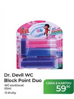 Dr. Devil WC Block Point Duo WC osvěžovač 65ml