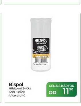 Bispol Hřbitovní Svíčka 105g-560g