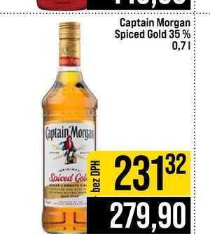 Captain Morgan Spiced Gold 35 % 0,7l