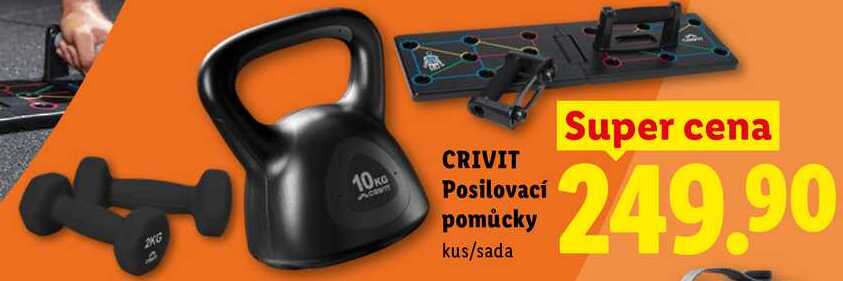 CRIVIT Posilovací pomůcky