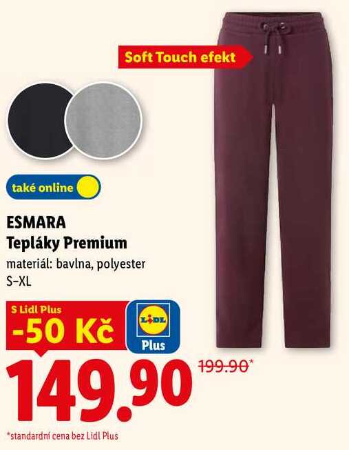 ESMARA Tepláky Premium
