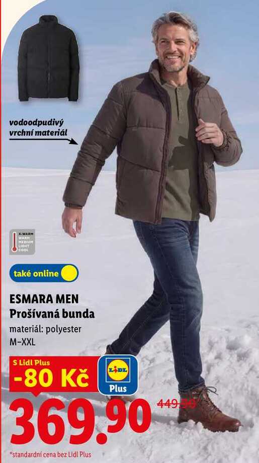 ESMARA MEN Prošívaná bunda 