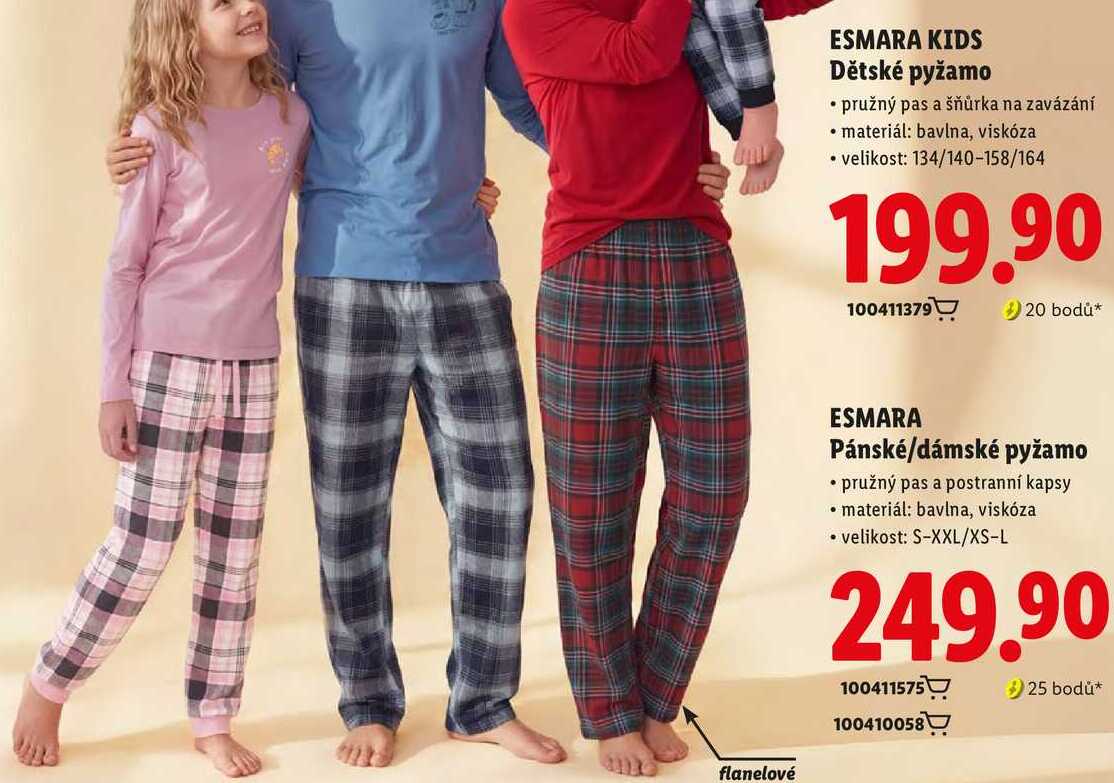 ESMARA KIDS Dětské pyžamo Lidl