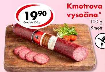 Kmotrova vysočina, 100 g
