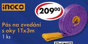 Pás na zvedání soky 1Tx3m