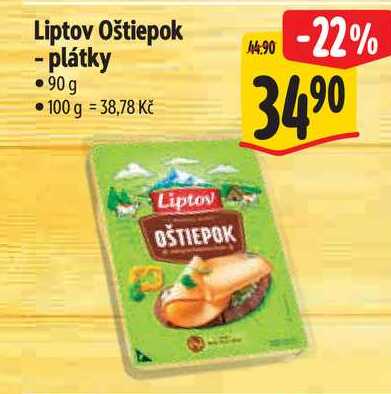 Liptov Oštiepok - plátky, 90 g