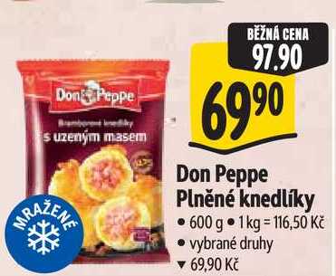 Don Peppe Plněné knedlíky, 600 g