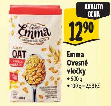 Emma Ovesné vločky, 500 g