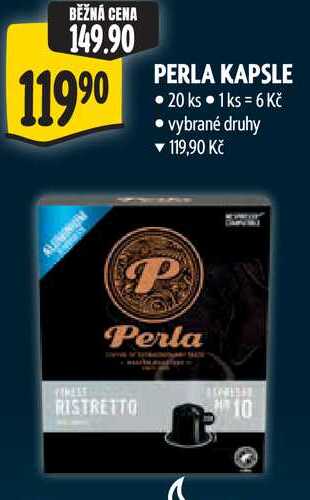 PERLA KAPSLE, 20 ks