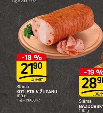 KOTLETA V ŽUPANU 100 g