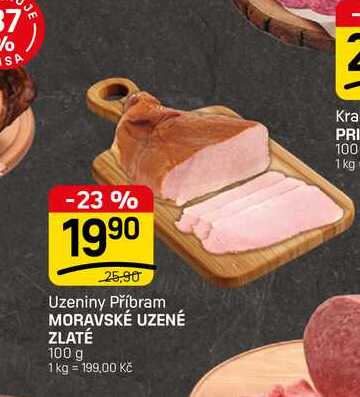 MORAVSKÉ UZENÉ ZLATÉ 100 g