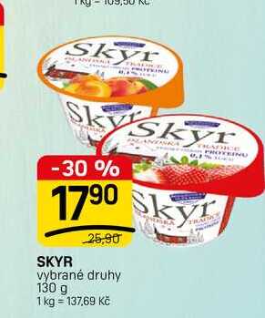SKYR vybrané druhy 130 g 