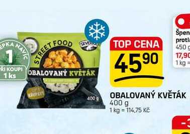 OBALOVANÝ KVĚTÁK 400 g