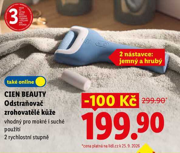 CIEN BEAUTY Odstraňovač zrohovatělé kůže 