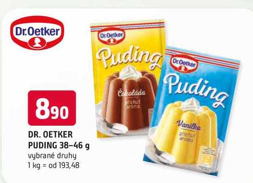 DR. OETKER PUDING 38-46 g