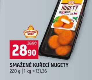 SMAŽENÉ KUŘECÍ NUGETY 220 g