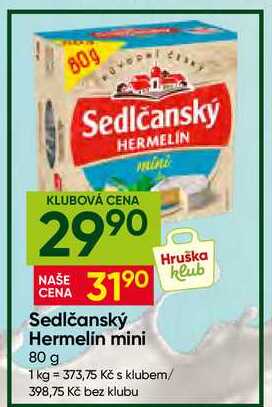 Sedlčanský Hermelin mini 80 g 