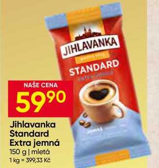 Jihlavanka Standard Extra jemná 150 g