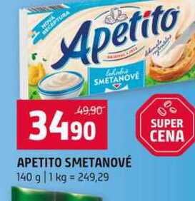 APETITO SMETANOVÉ 140 g