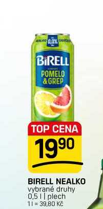 BIRELL NEALKO vybrané druhy 0,5 || plech