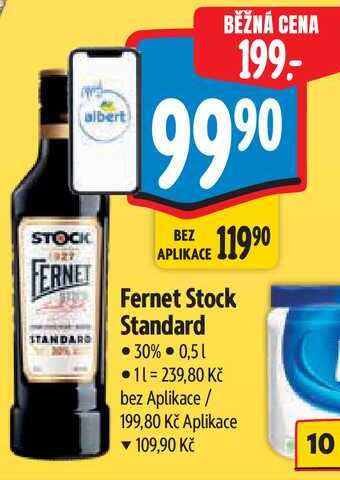 Fernet Stock Standard, 30%, 0,51