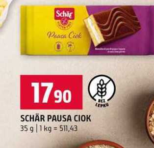 SCHÄR PAUSA CIOK 35 g 