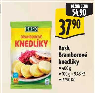 Bask Bramborové knedlíky, 400 g 
