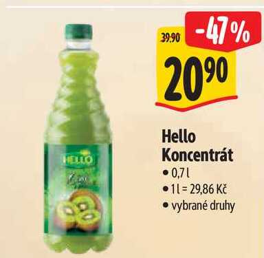 Hello Koncentrát, 0,71