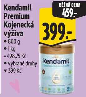 Kendamil Premium Kojenecká výživa, 800 g Albert