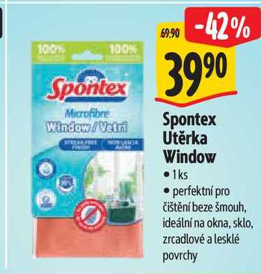 Spontex Utěrka Window, 1ks