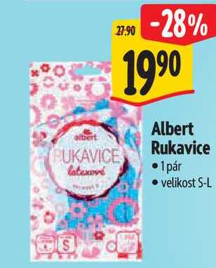 Albert Rukavice, 1 pár Albert