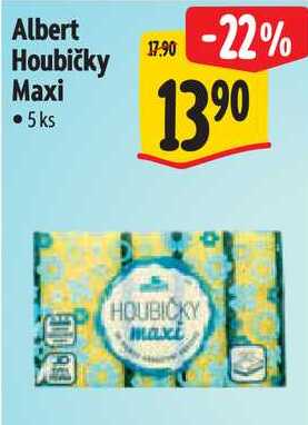 Albert Houbičky Maxi, 5ks Albert