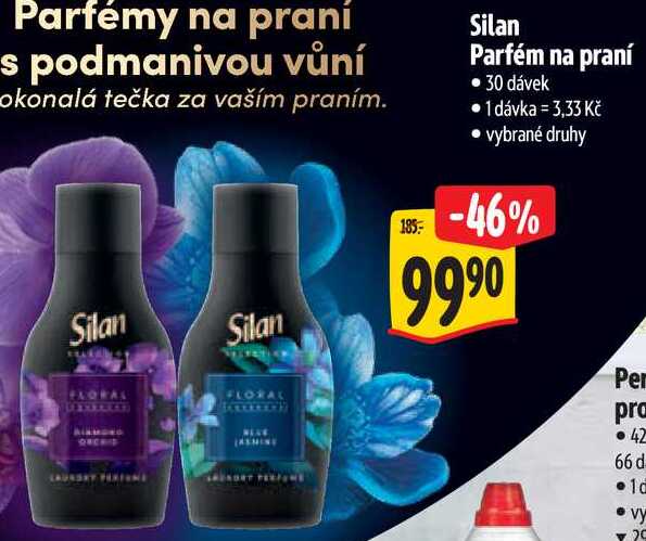 Silan Parfém na praní, 30 dávek 