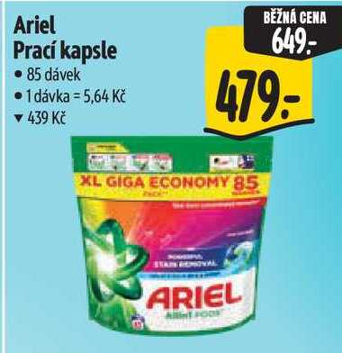 Ariel Prací kapsle, 85 dávek Albert